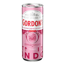 Gordons Can 330ml premium pink