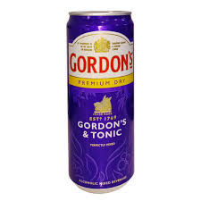 Gordons Can 330ml Dry Gin
